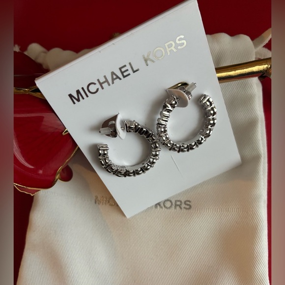 MICHAEL Kors EarringsMichael Kors Silver Hoop Earrings